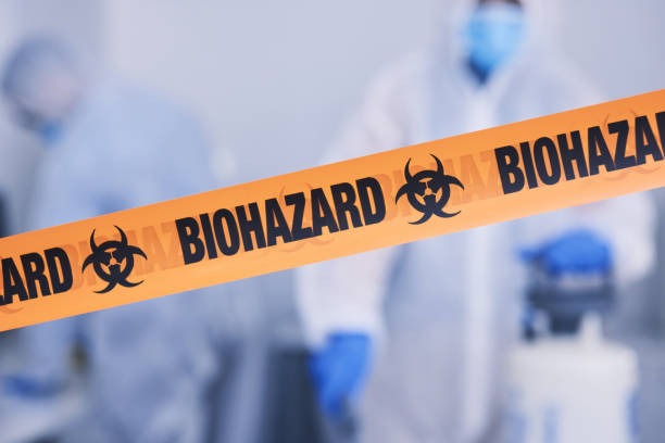 Professional Biohazard technician working in Albion, NE